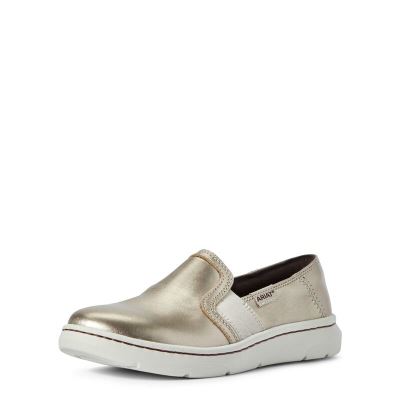 Ariat Ryder Pembe Altın Slip On Bayan (24680-265)